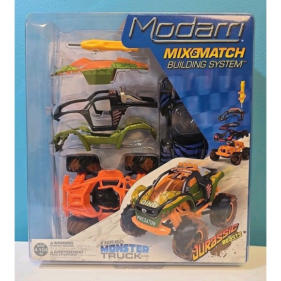 New Modarri 1716-01 Turbo Jurassic Beast Monster Truck Mix & Match System - Picture 1 of 5